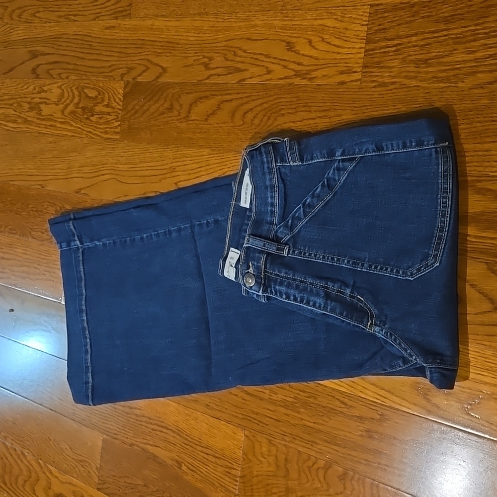 Harper high-rise Crop wideleg